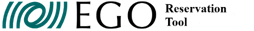 EGO Reservation Tool - Log In